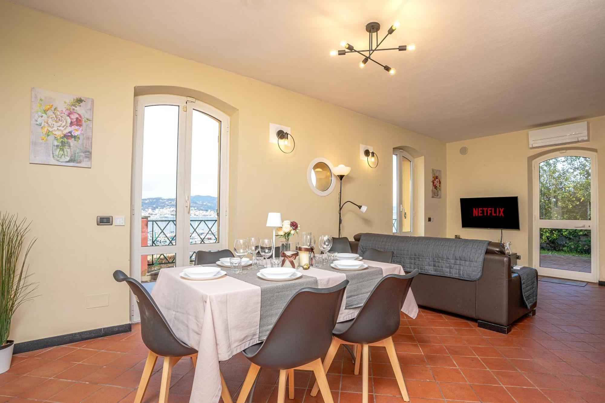Villa Amelia - Vista Mare - Fezzano  Luaran gambar